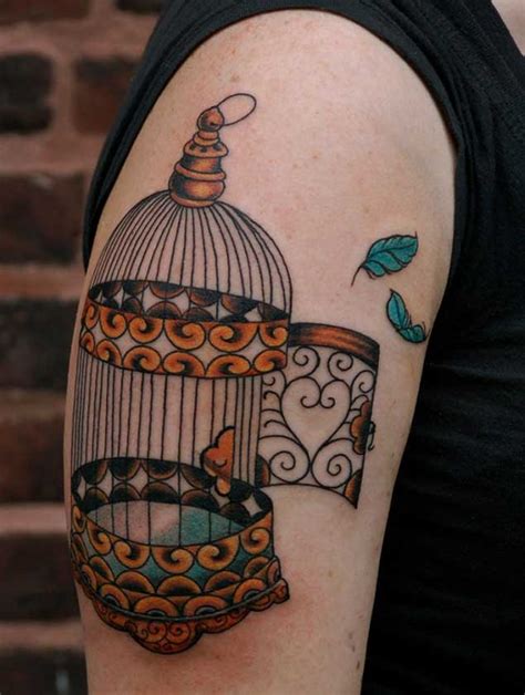 Bird and bird cage tattoo - Jul 2, 2013 - Explore Haily Peterson's board "Bird Cage Tattoos", followed by 897 people on Pinterest. See more ideas about cage tattoos, birdcage tattoo, tattoos.